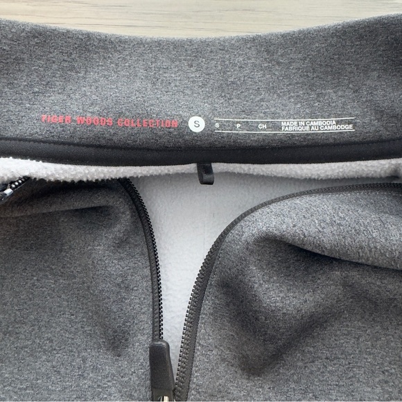 Nike Tiger Woods Collection Gray Golf Jacket S - Picture 7 of 8